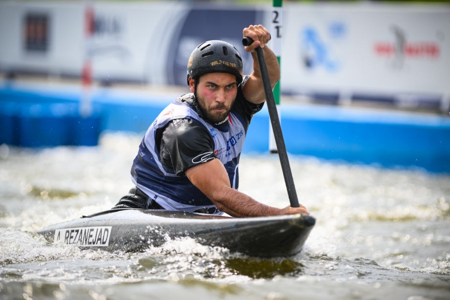 Amir Rezanejad Paris 2024 Olympic Refugee Olympic Team Canoe Kayak Slalom