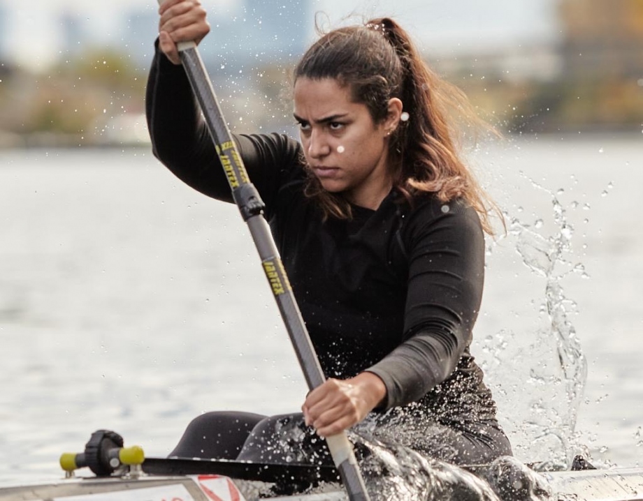 Saman Soltani Paris 2024 Olympic Refugee Olympic Team Canoe Kayak Sprint